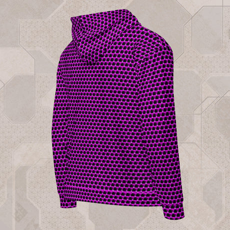 ALEXANDRITE Psychedelic Street Style Zip Hoodie • Design by Samuel Farrand