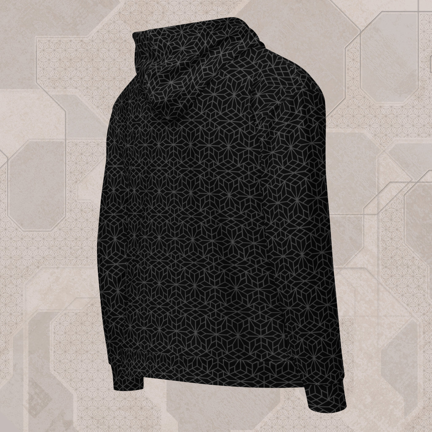 CRYSTALLIZE Psychedelic Street Style Zip Hoodie • Design by Samuel Farrand