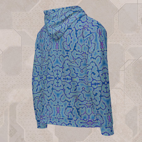 WATER Psychedelic Street Style Zip Hoodie • Design by Samuel Farrand