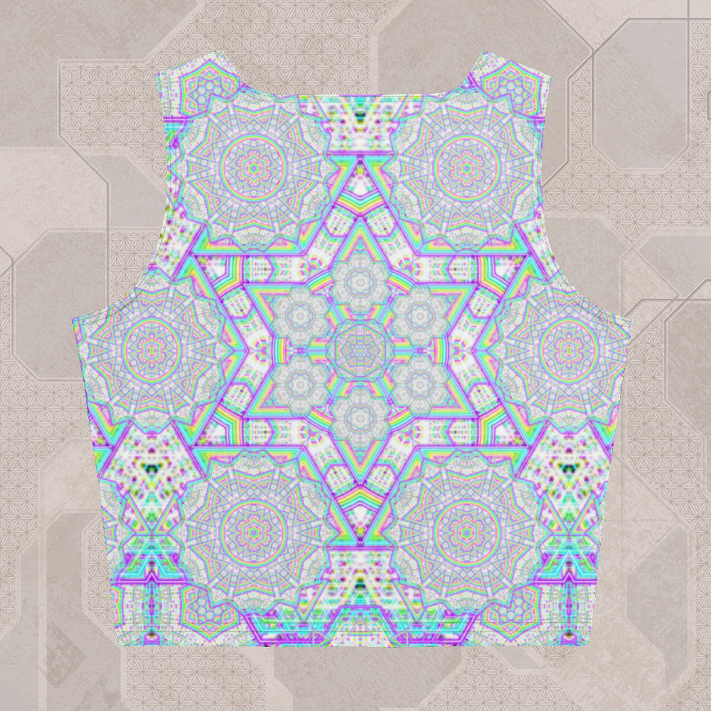 ENON Psychedelic Street Style Crop Top • Design by Samuel Farrand