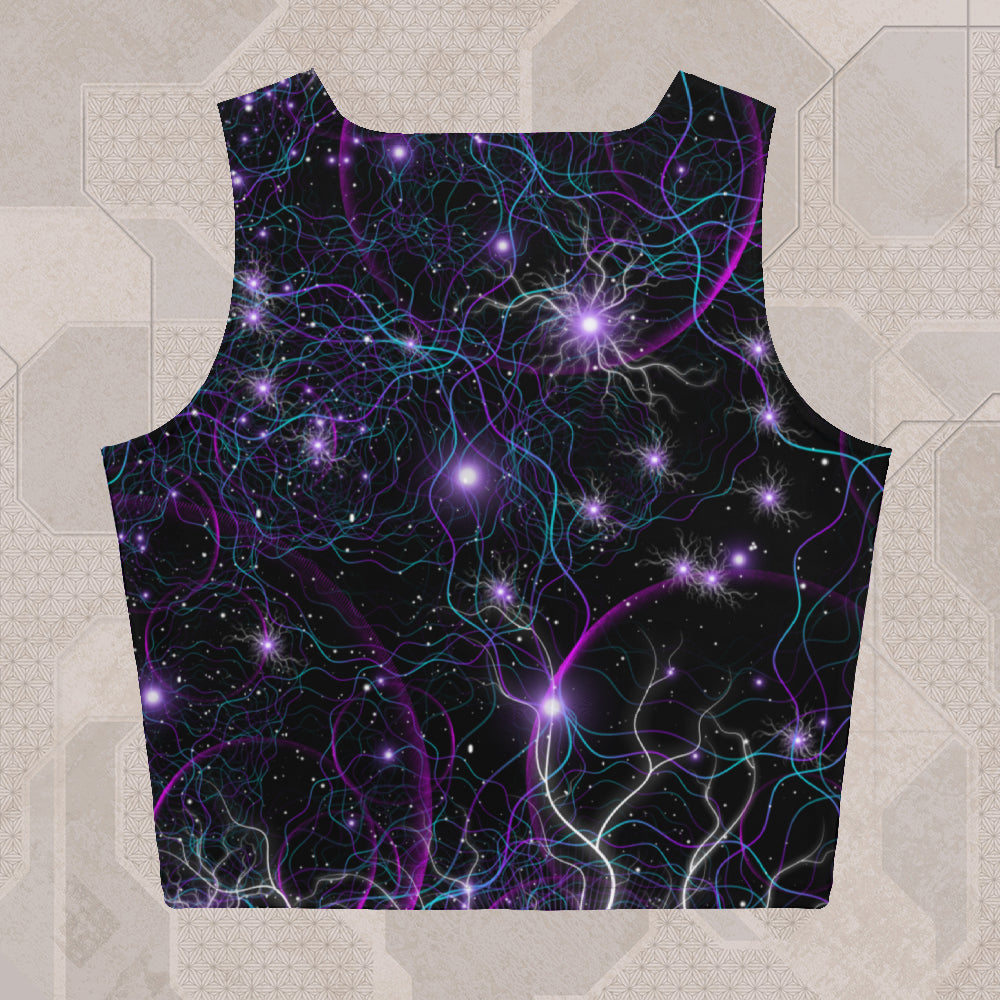 LANIAKEA Psychedelic Street Style Crop Top • Design by Samuel Farrand