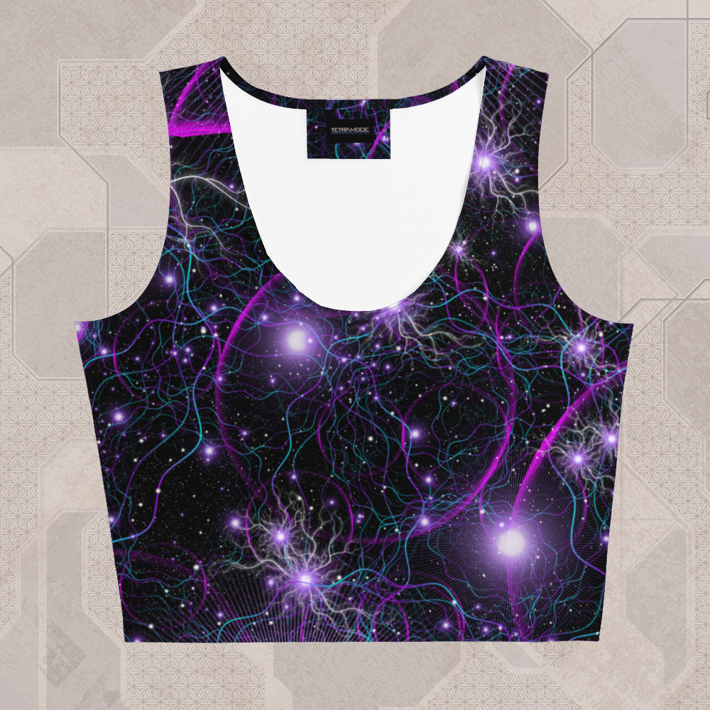 LANIAKEA Psychedelic Street Style Crop Top • Design by Samuel Farrand