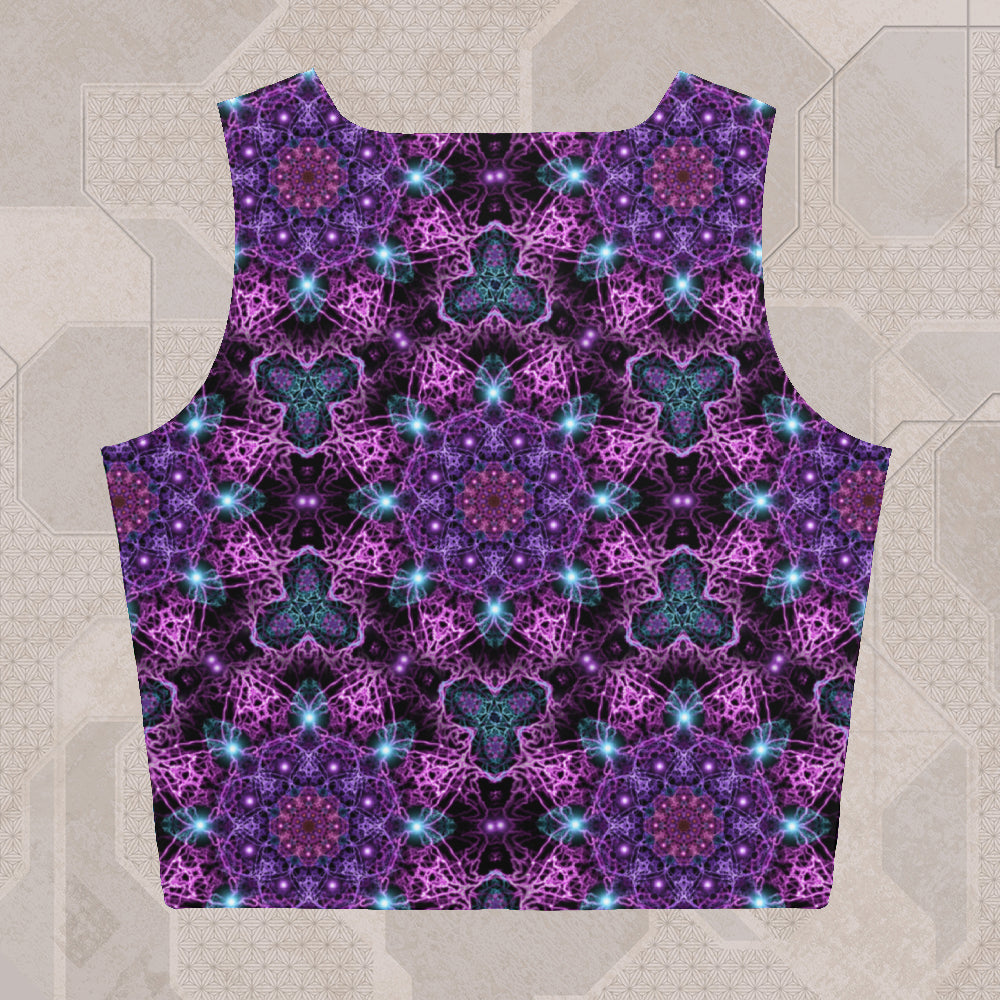 NUCLEUS Psychedelic Street Style Crop Top • Design by Samuel Farrand