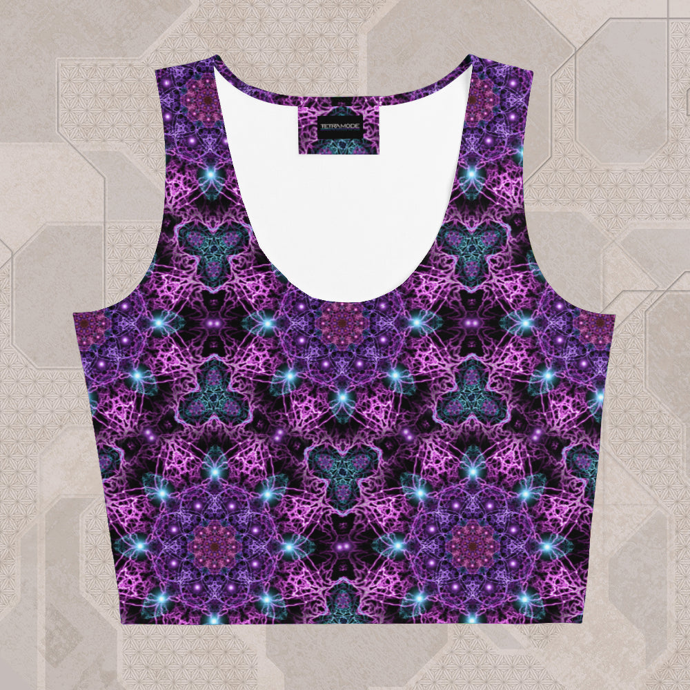 NUCLEUS Psychedelic Street Style Crop Top • Design by Samuel Farrand