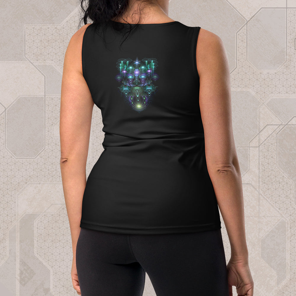 CERNUNNOS Psychedelic Street Style Graphic Tank Top • Design by Samuel Farrand