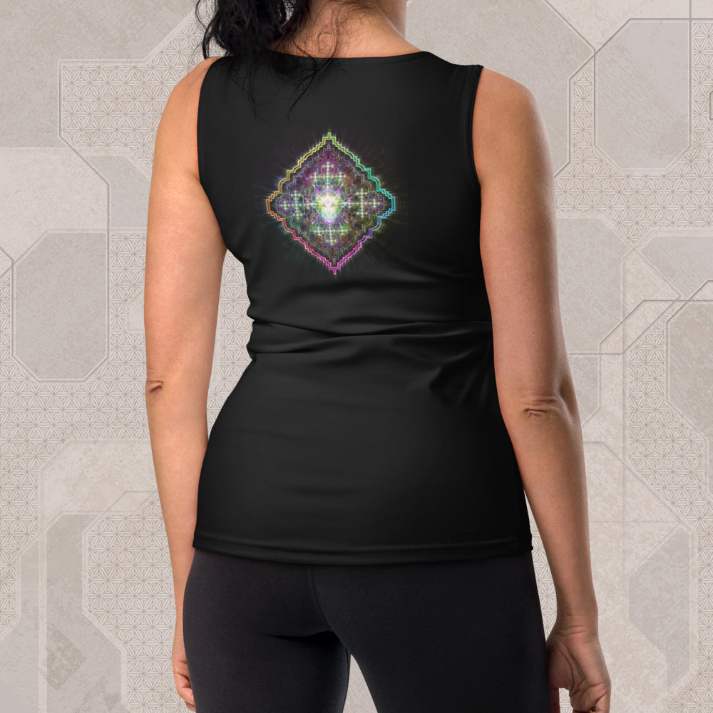 ECLIPSE Psychedelic Street Style Graphic Tank Top • Design by Samuel Farrand