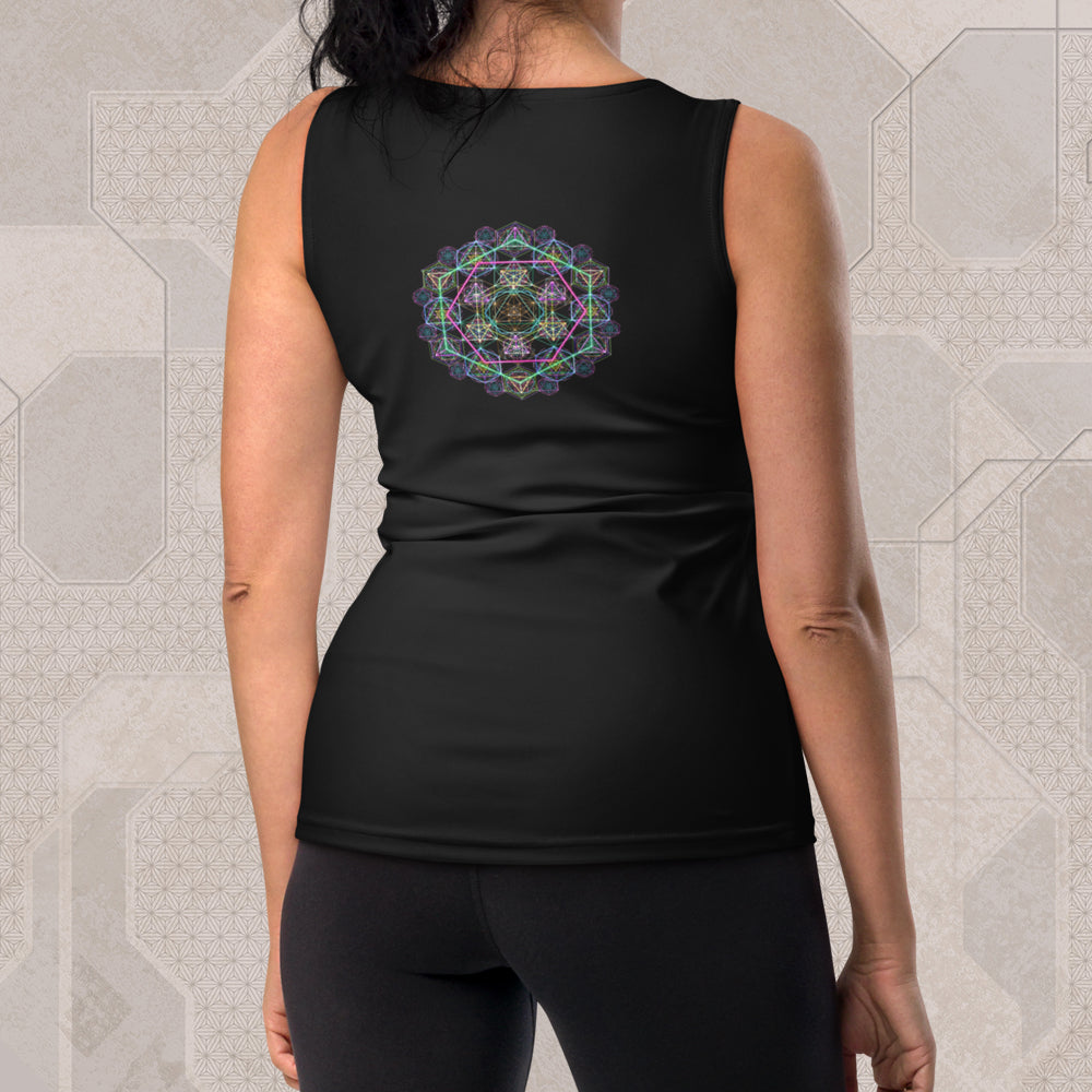 HYPERGEOMETRY Psychedelic Street Style Graphic Tank Top • Design by Samuel Farrand