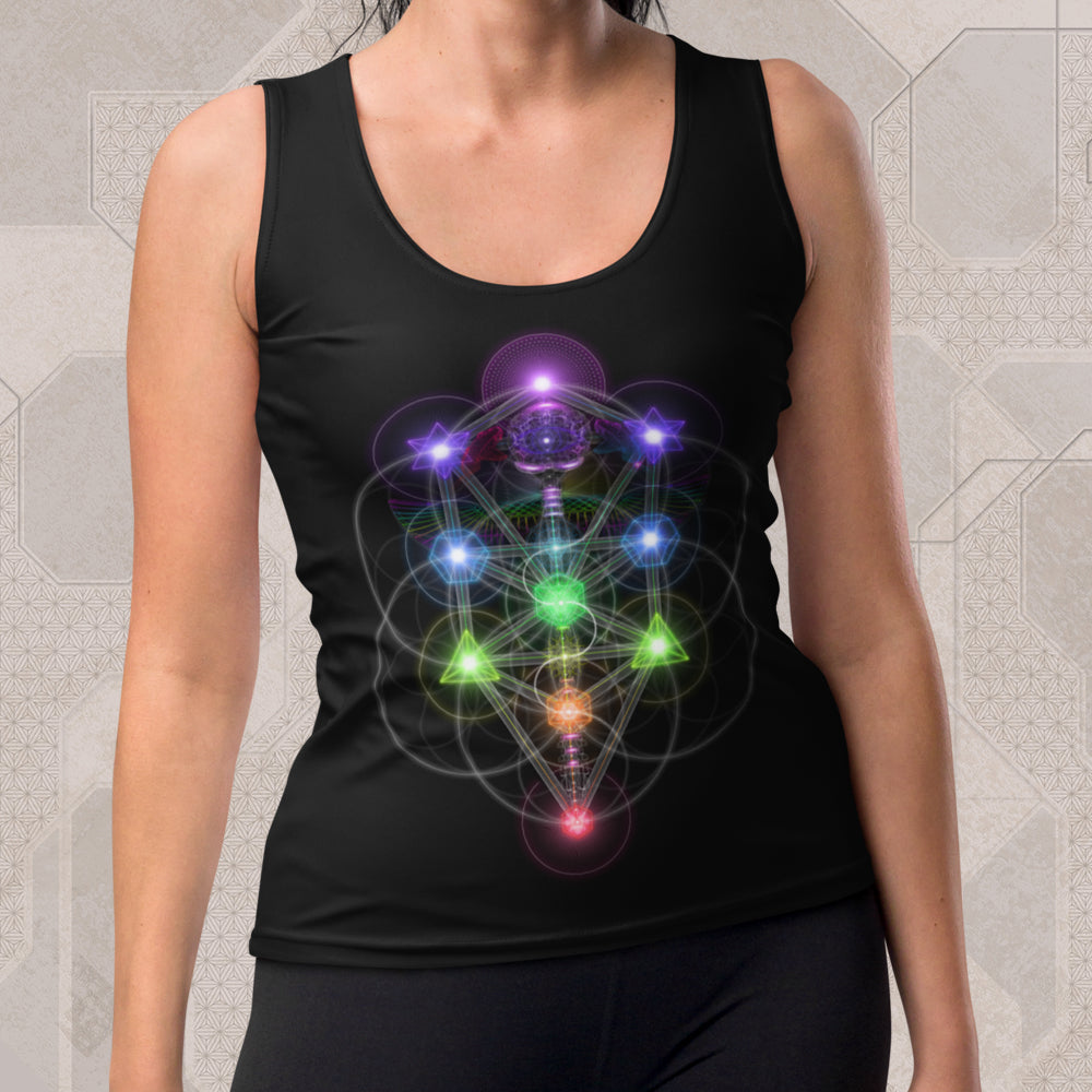 KABBALAH Psychedelic Street Style Graphic Tank Top • Design by Samuel Farrand