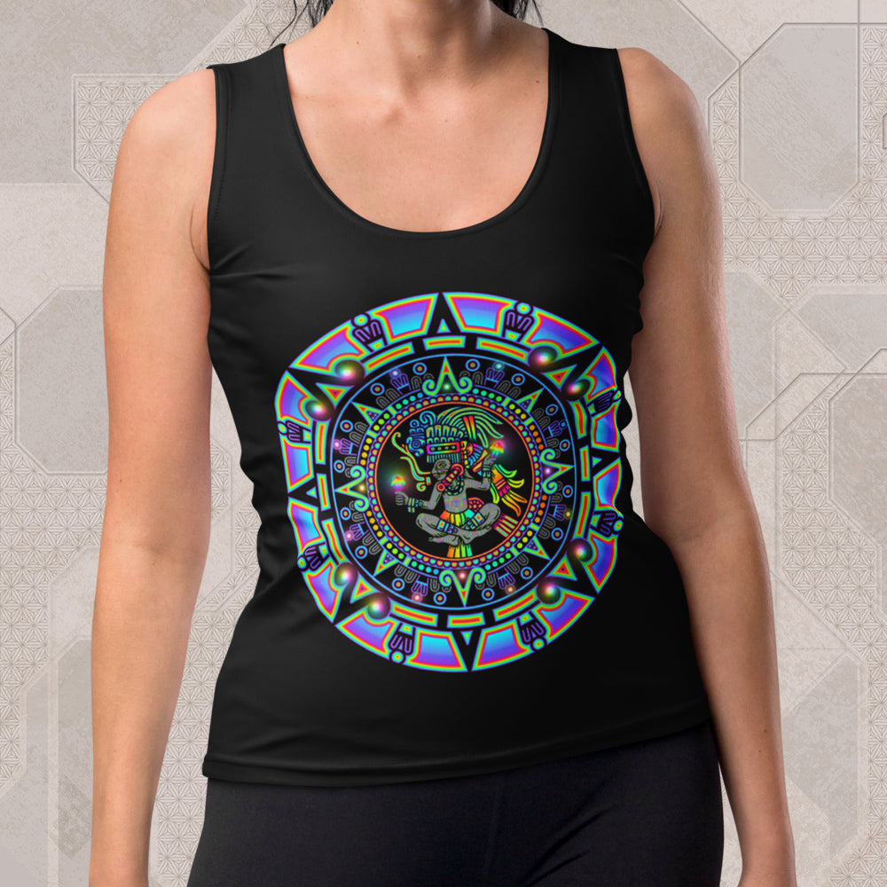 MYCOATL Psychedelic Street Style Graphic Tank Top • Design by Samuel Farrand