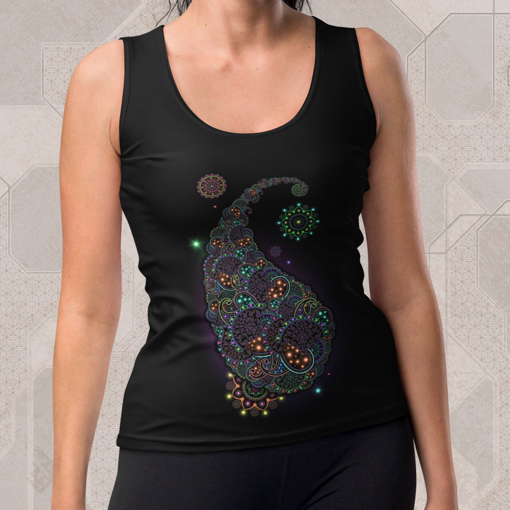 NEOPAISLEY Psychedelic Street Style Graphic Tank Top • Design by Samuel Farrand