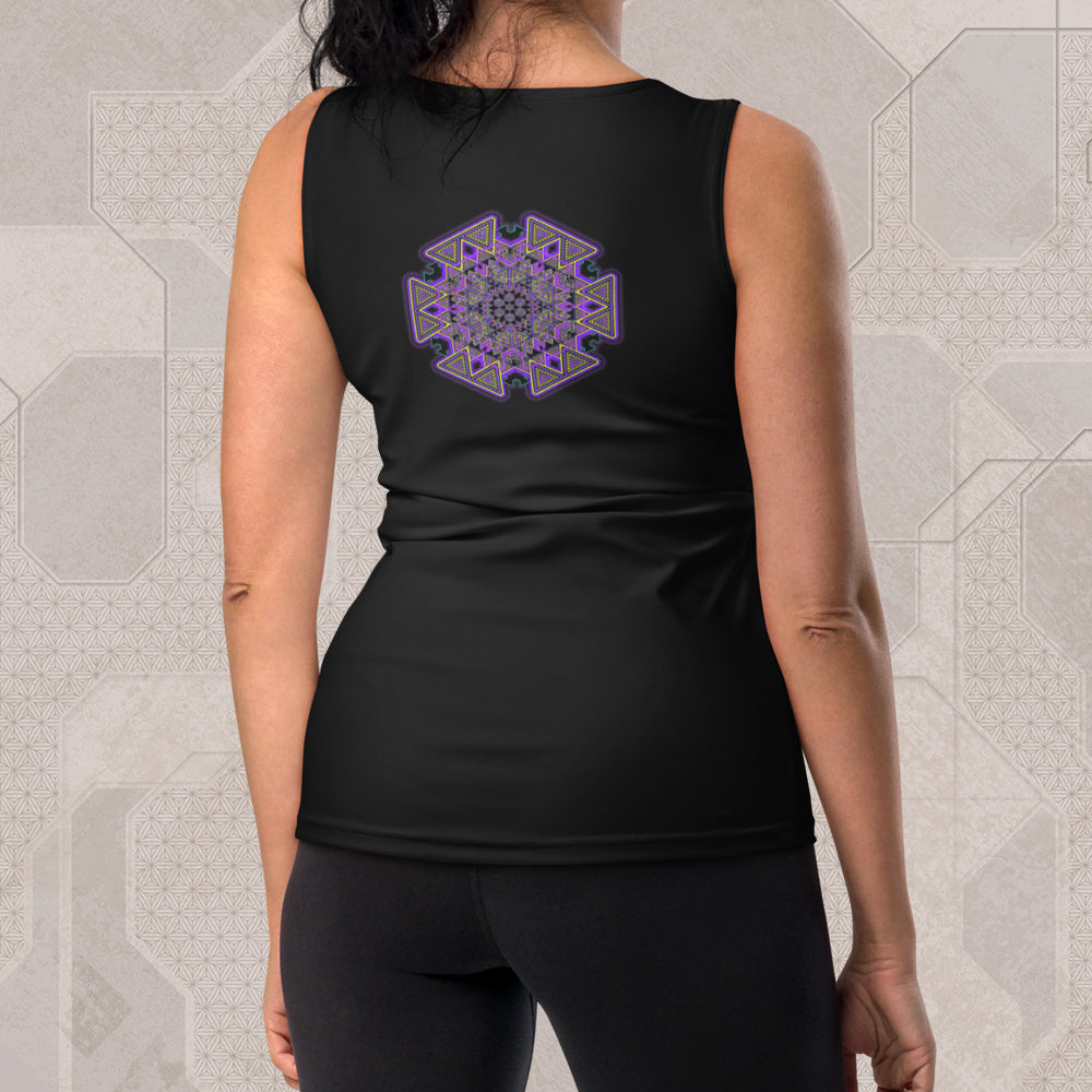 UTURI Psychedelic Street Style Graphic Tank Top • Design by Samuel Farrand