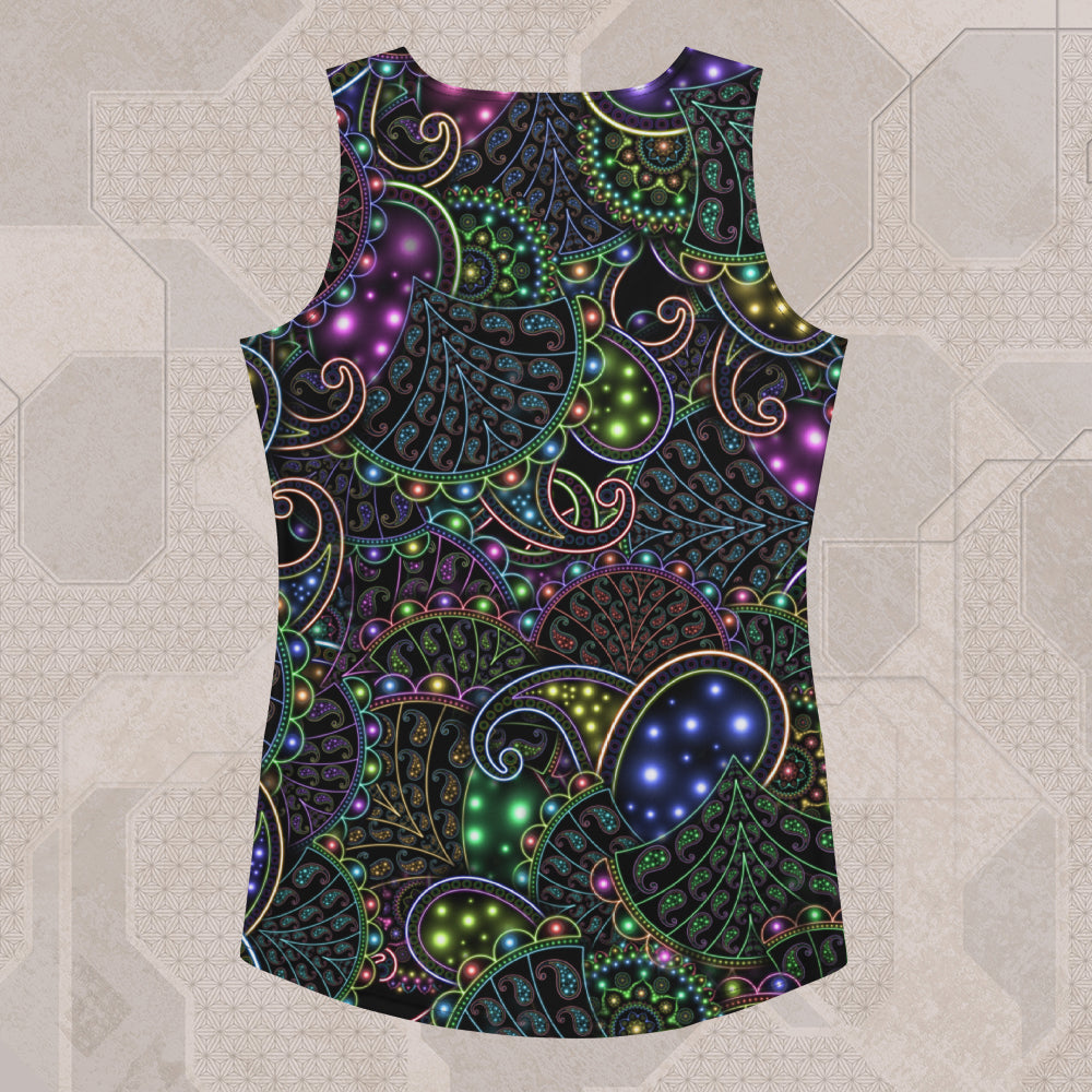NEOPAISLEY Psychedelic Street Style Tank Top • Design by Samuel Farrand