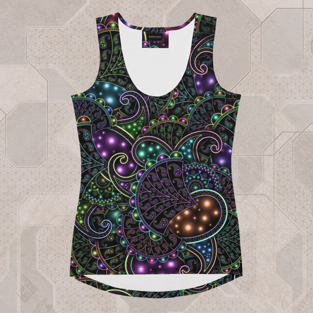 NEOPAISLEY Psychedelic Street Style Tank Top • Design by Samuel Farrand