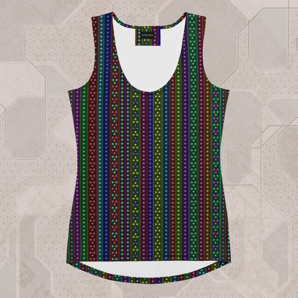 MODELO Psychedelic Street Style Tank Top • Design by Samuel Farrand
