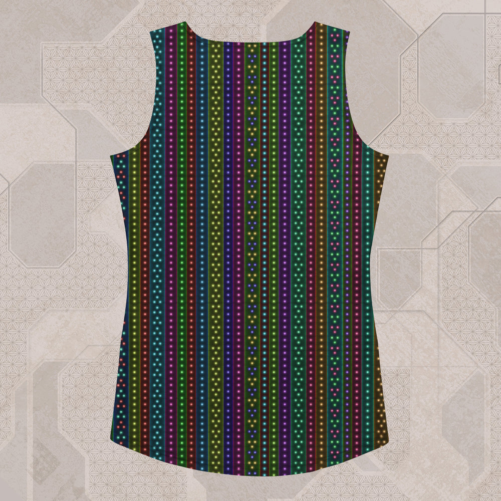 MODELO Psychedelic Street Style Tank Top • Design by Samuel Farrand