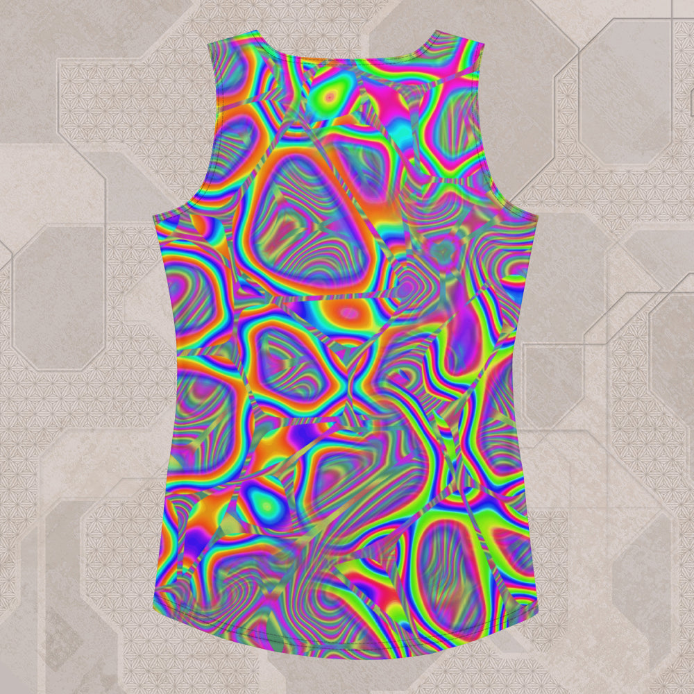 METAMORPHOSIS Psychedelic Street Style Tank Top • Design by Samuel Farrand
