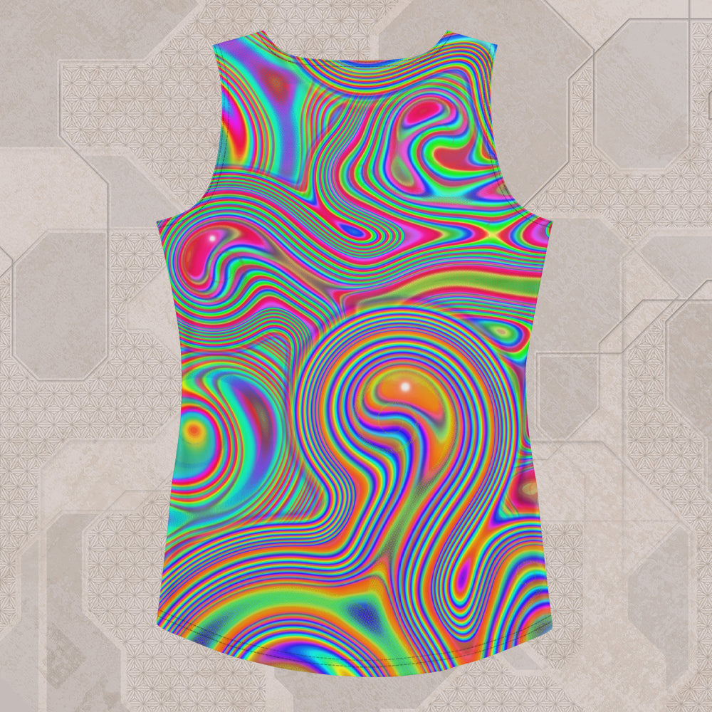 LIQUISYRGIC Psychedelic Street Style Tank Top • Design by Samuel Farrand