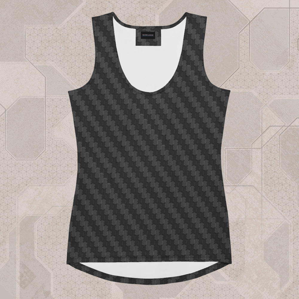CARBON Psychedelic Street Style Tank Top • Design by Samuel Farrand