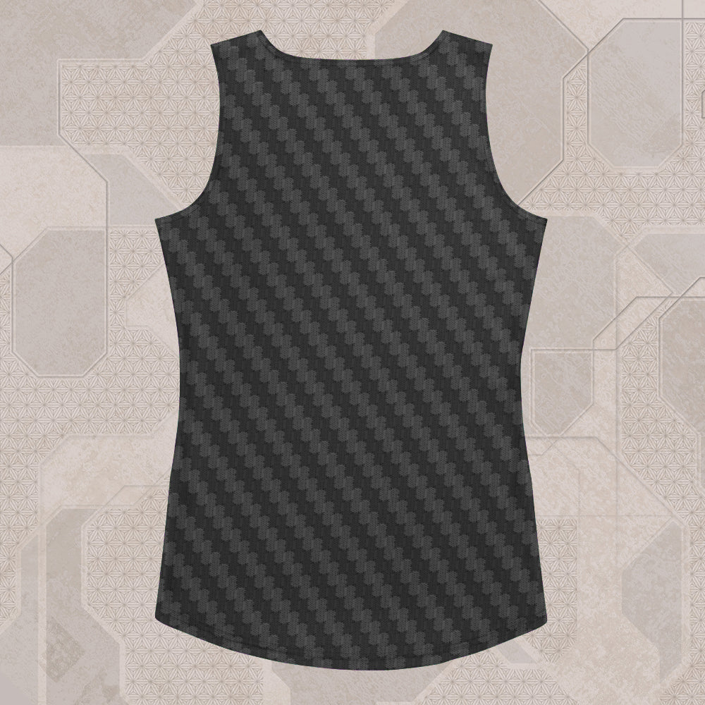 CARBON Psychedelic Street Style Tank Top • Design by Samuel Farrand