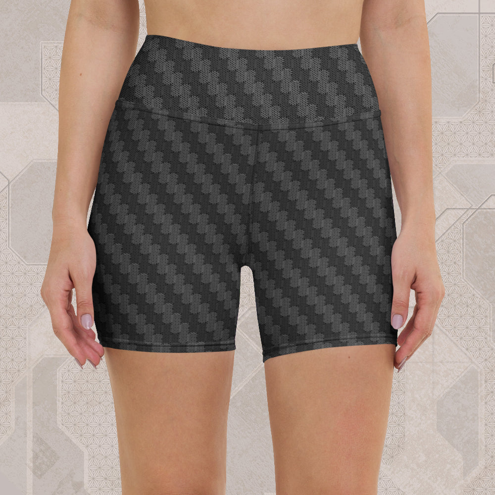CARBON Psychedelic Street Style Performance Shorts • Design by Samuel Farrand