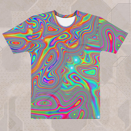 Tetramode psychedelic clothing artwork — editorial guide cover
