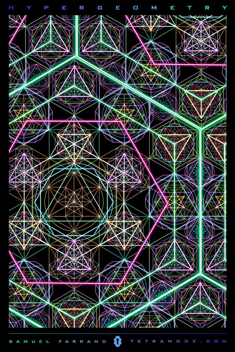 Hypergeometry Multidimensional Sacred Geometry Art