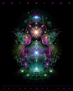 Holobloom: Psychedelic Art inspired by Earth Spirits