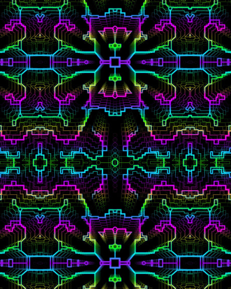 Psychedelic Outfit | Techno Shamanic RGB