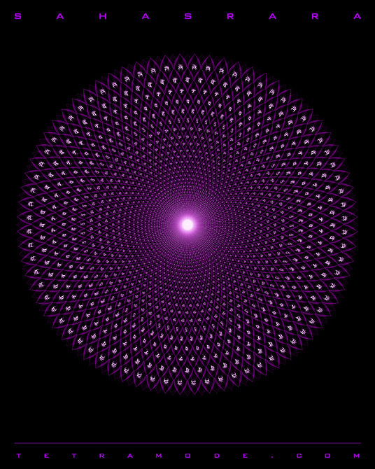 Sahasrara - Crown Chakra | Visionary Art