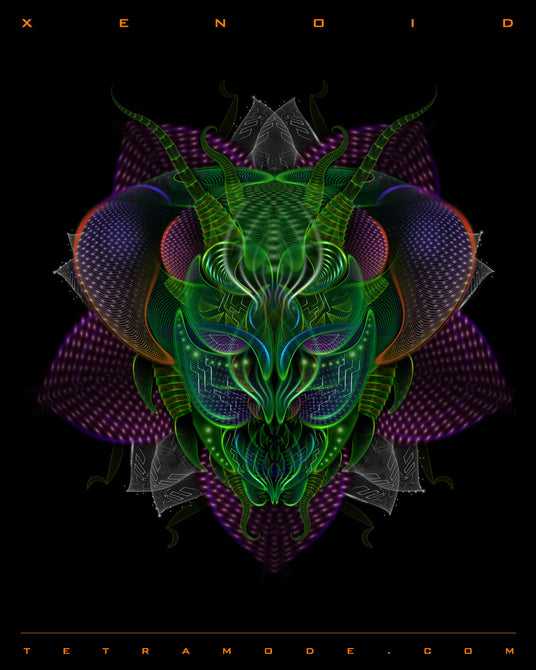 Xenoid - Alien Mantis | Visionary Art
