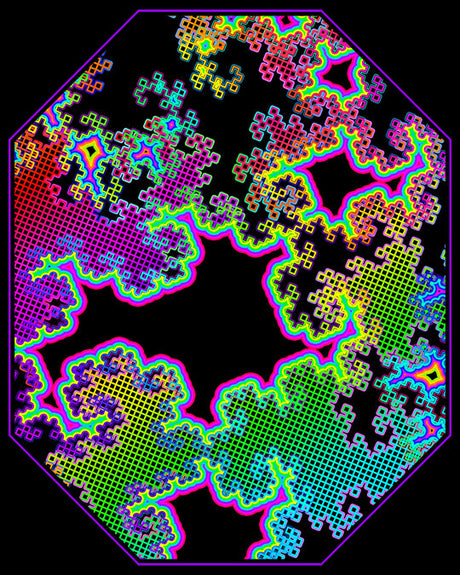 Fractal Dreams Psychedelic Festival Outfit Collection