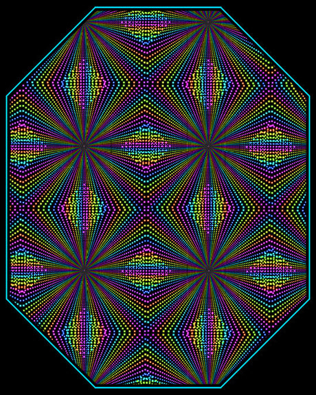 Fractalization Psychedelic Festival Outfit Collection