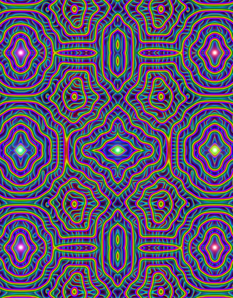 Psychedelic Outfit | Reticulation
