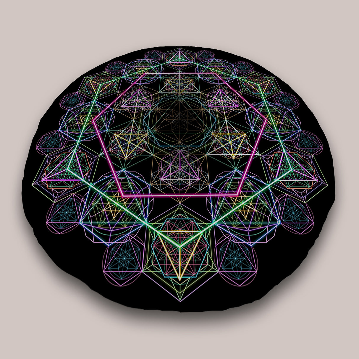 Psychedelic Meditation Pod (UV/RGB, Eco-Friendly) | HYPERGEOMETRY
