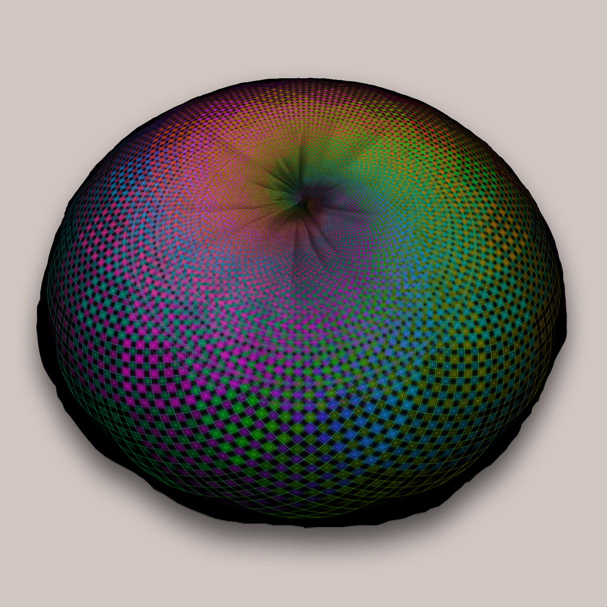 Psychedelic Meditation Pod (UV/RGB, Eco-Friendly) | RAINBOW TORUS