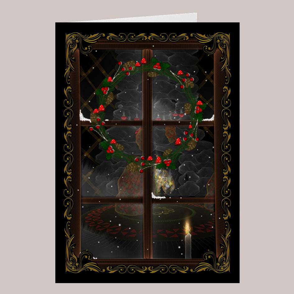 Down the Chimney ❄ Holiday Card
