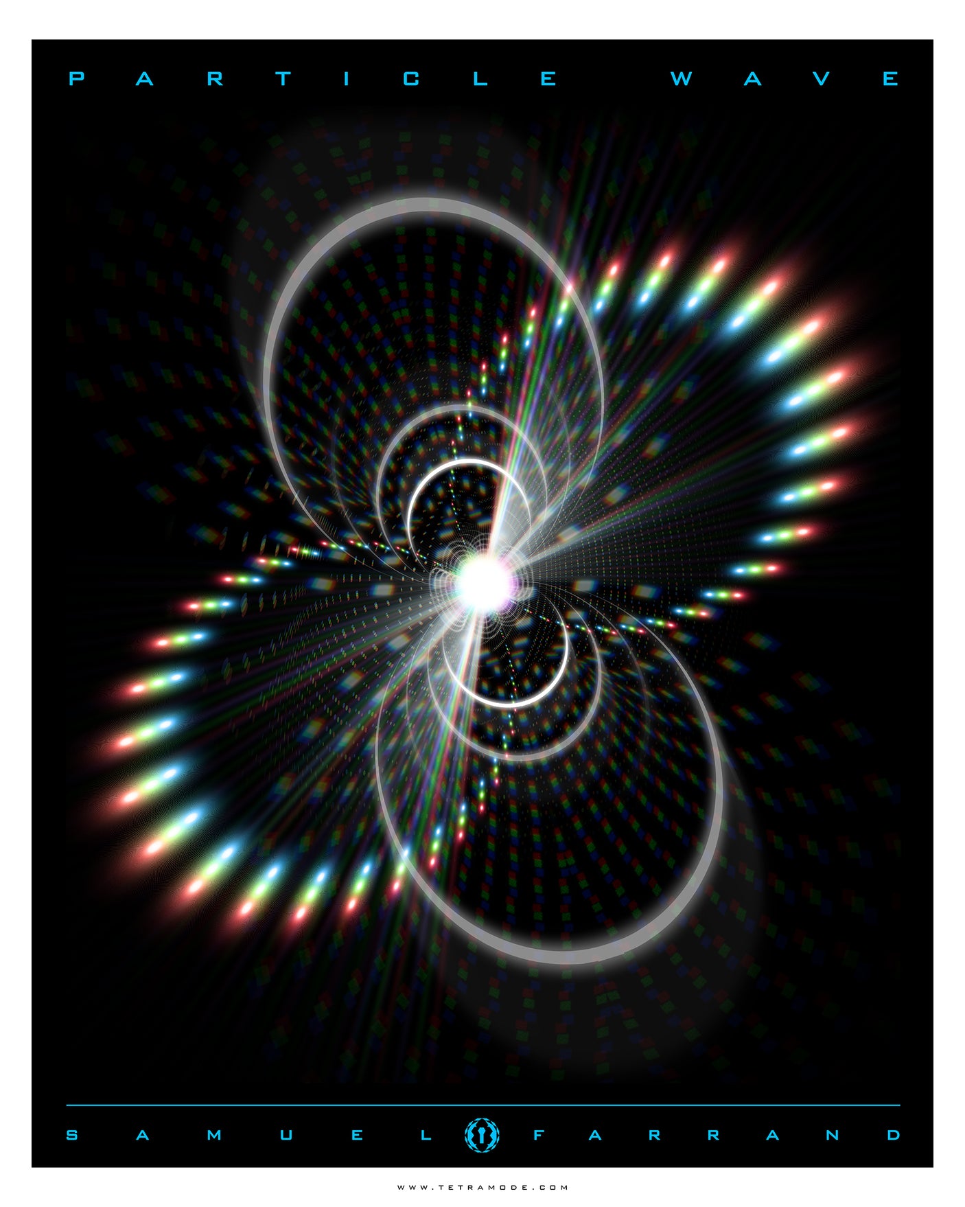 PARTICLE WAVE Gallery Print