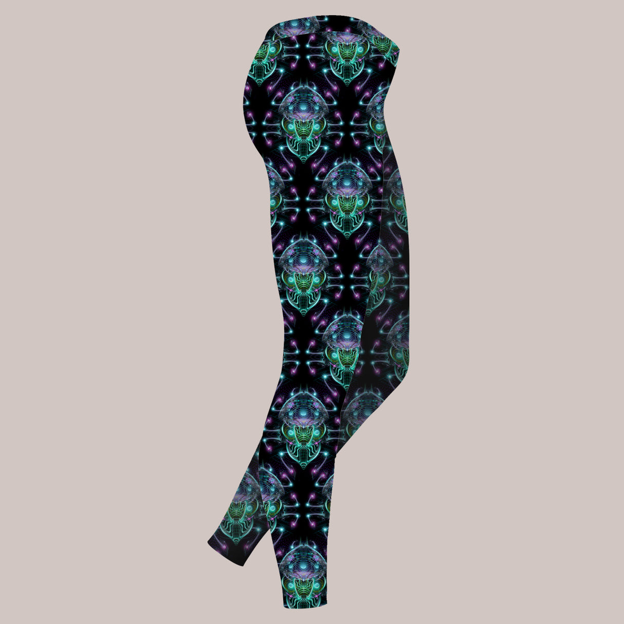 Psychedelic Leggings (UV/RGB, Eco-Friendly) | ILLUMINATRIX