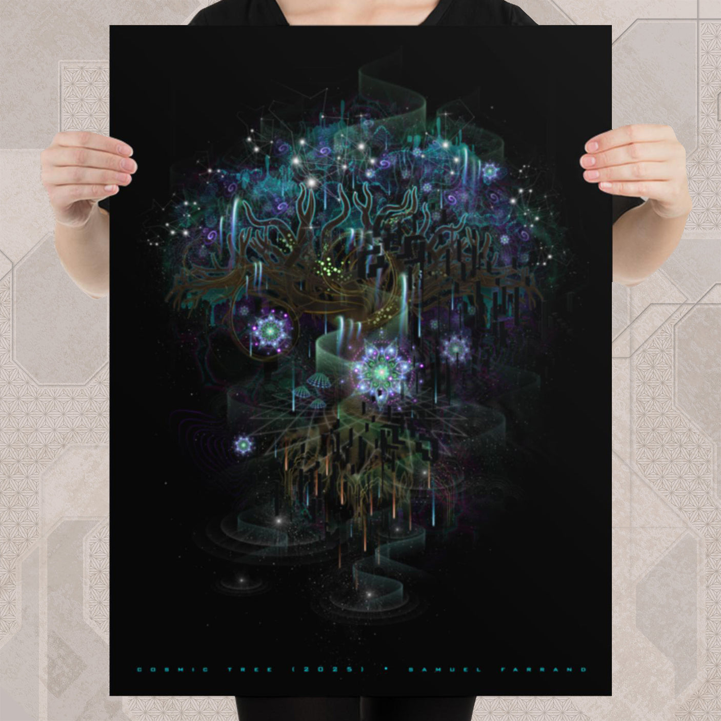 COSMIC TREE Print