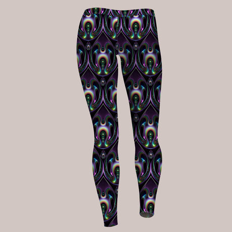 Psychedelic Leggings (UV/RGB, Eco-Friendly) | EMERGENCE