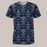 Psychedelic T-Shirt (UV/RGB, Eco-Friendly, Unisex) | PRIMITIVE VOICES