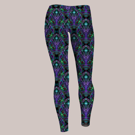 Psychedelic Leggings (UV/RGB, Eco-Friendly) | SPELLBINDER