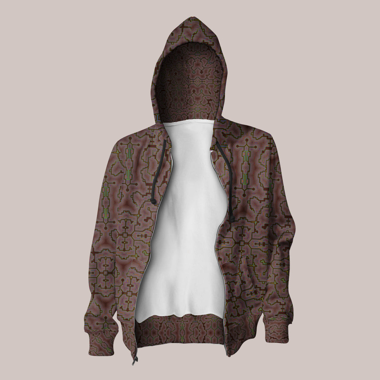 TECHNO SHAMANIC Zip Hoodie (11 Colors) [Limited Access]