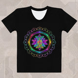 SRI YANTRA Womens Graphic Print T-Shirt