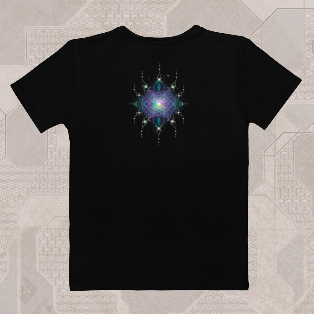 TRANSENTIENCE Womens Graphic Print T-Shirt