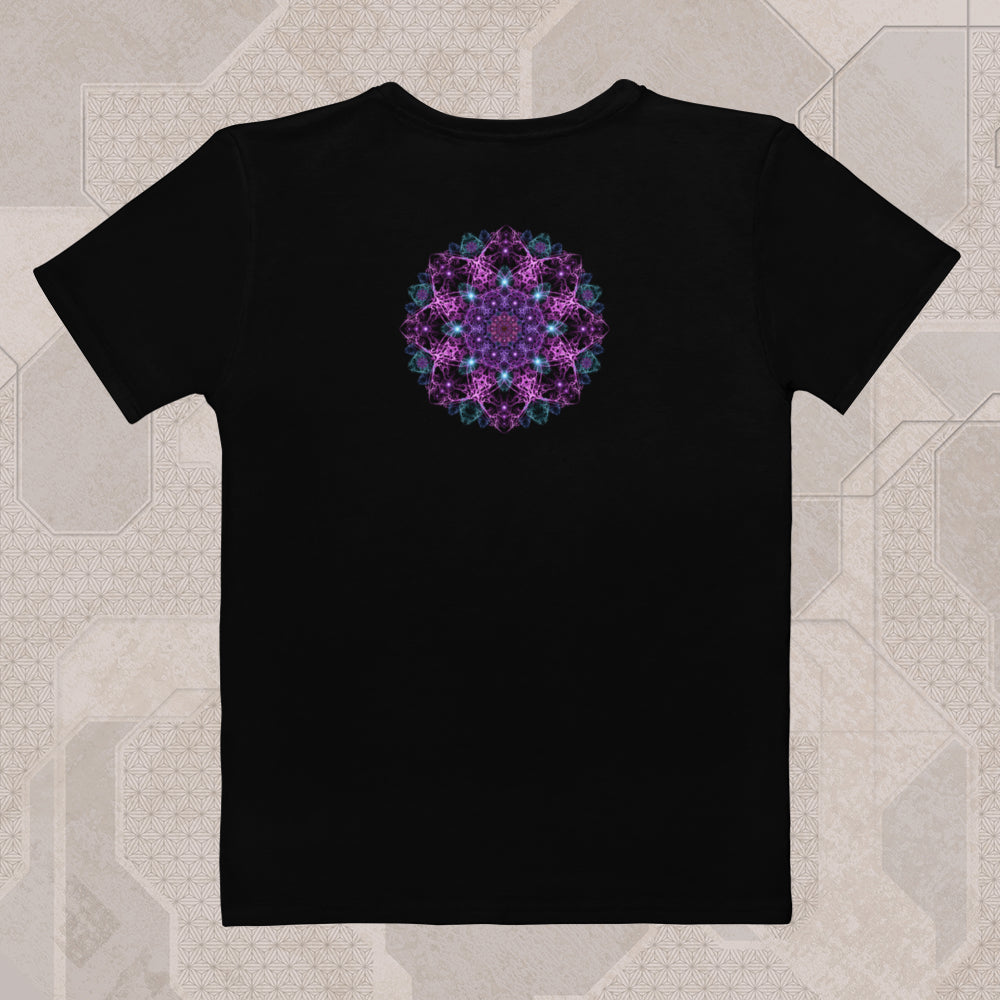 NUCLEUS Psychedelic Street Style Graphic Women's T-Shirt • Design by Samuel Farrand