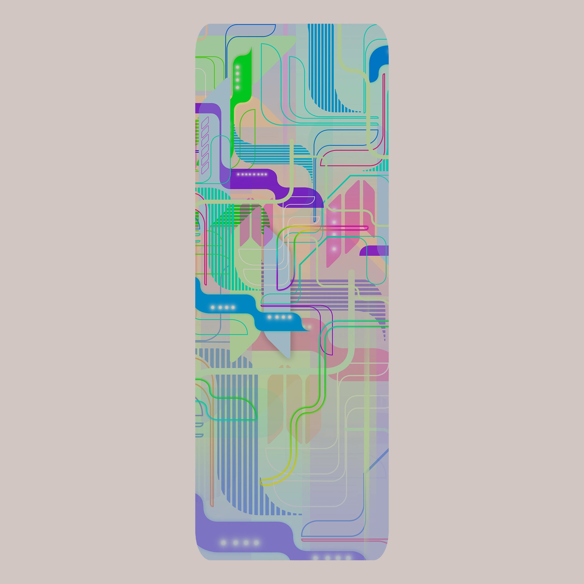 MAPS ◊ Yoga Mat