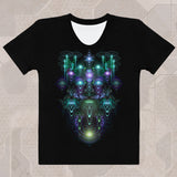 CERNUNNOS Womens Graphic Print T-Shirt