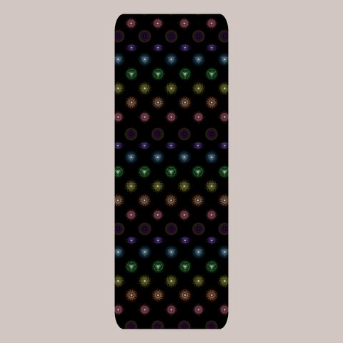 Wheels Of Light ◊ Yoga Mat