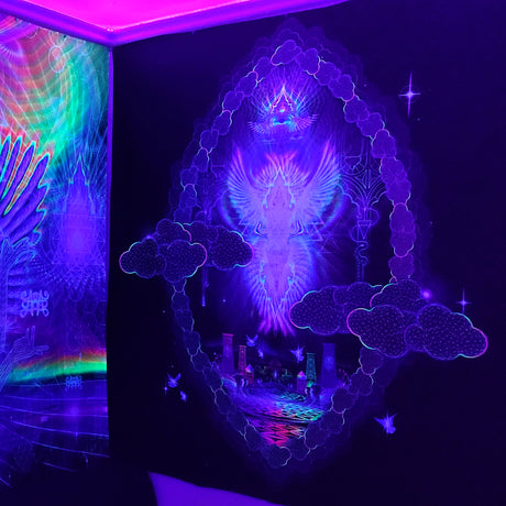 Iridescent Angel Tapestry by Samuel Farrand for Bedrooms